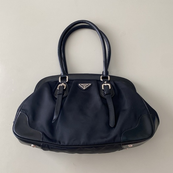 Vintage Prada Black Shoulder Bag - Picture 1 of 11